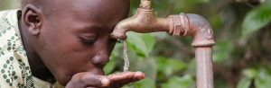 Drinking clean water
