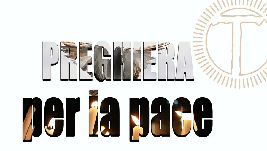 Immagine della preghiera per la pace