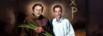 Father Tulio Maruzzo and Luis Obdulio Arroyo Navarro