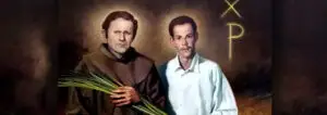 Father Tulio Maruzzo and Luis Obdulio Arroyo Navarro