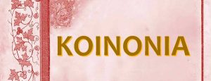 koinonia cover
